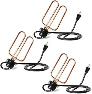 Farm Innovators DPH-15 Outdoor Water Tank Heaters Livestock Stock Tank Drain Plug Water De-Icer Designed for Rubbermaid Tanks, 3 Pack