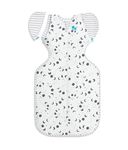 Love to Dream Swaddle UP Transition Bag Self-Soothing Sleep Sack, Medium (13-19 lbs.), Viscose from Bamboo, Gently Help Baby Safety Transition from Swaddling, Lite, Moonscape White