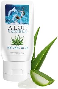Aloe Cadabra vaginal moisturizer, natural aloe, pH-balanced, water-based & 95% aloe vera, reduce dryness, discomfort, versatile uses (2.5 fl oz, 1 pack)