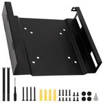 Mini PC Mount for Dell Micro Mount,Under Desk and VESA Wall Mount for Dell OptiPlex Micro Form Factor Case Dell MFF 7010 7080 5070 3000 7060 7090 3060 3040 3046 3050 3090 9020 7080XE