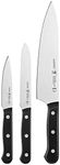 HENCKELS Solution Razor-Sharp 3-Piece Kitchen Knife Set, Chef Knife, Paring Knife, Utility Knife, German Engineered Knife Informed by Over 100 Years of Mastery