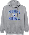 Barnesmith Franklin & Marshall College F&M Diplomats Hooded Sweatshirt, Heritage, Charcoal Grey, X-Large