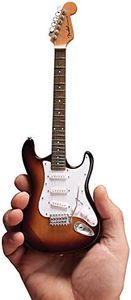 Axe Heaven FS-001 Fender Stratocaster Classic Sunburst Finish Miniature Guitar