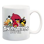 SCPmarts Super Angry Bird Mug White Coffee Mug