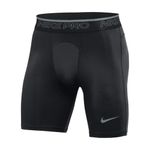 Nike Mens Pro Training Compression Shorts, Black, Large