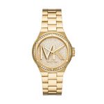 Michael Kors Lennox Analog Gold Dial Women's Watch-MK7229