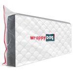 WRAPPYBAG – Protective Plastic Mattress Case — Baby Size — Waterproof, Anti-Tear Storage Bag — For House Moves, Storage and Transport (28" x 55")