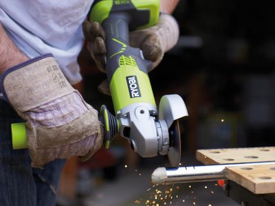 Ryobi 18V ONE+ Angle Grinder – Cordless Tool Only