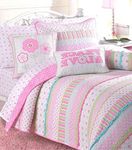 Cozy Line Home Fashions Pink Ruffle