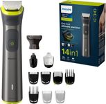 Philips Series 7000 All-in-one Trimmer, 14-in-1 Multigroom for face, Head and Body, One Tool - Ultimate Precision, 21 Length Settings (0.5-16 mm) (Model MG7930/15)