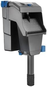 Sicce Aqua Filtra 10 Hang On Back Aquarium Fish Tank Power Filter Up to 10 Gallon Aquariums - Quiet 3-Stage HOB for Freshwater & Saltwater