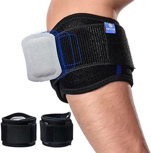ABYON Tennis Elbow Brace (2 Packs) for Tendonitis and Tennis Elbow, Elbow Brace for Men and Women with Compression Pad Golfers Forearm Pain Relief Elbow Strap Braces Neoprene Wraps