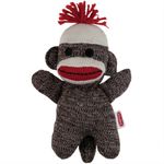 Schylling SC-BSMB Sock Monkey Baby-Brown