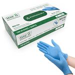 Biodegradable Nitrile Gloves - Latex Free and Powder Free Disposable Gloves (Large, 1000, Gloves)