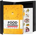 Clever Fox Food Journal Premium – Daily Meal Tracking Log with Calorie Tracker – Nutrition, Diet, Weight Loss & Bariatric Diary (Amber Yellow)