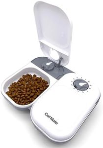 Cat Mate C200 2-Meal Automatic Pet Feeder for Cats and Small Dogs with Ice Pack