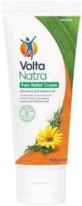 VoltaNatra Pain Relief Cream with Plant Powered Actives for Muscle and Mild Joint Pain Relief, Based on Traditional Use in Western Herbal Medicine, 100g