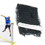 Pickleballs Net - Pickleballs Net Replacement Parts | Training Net, Heavy Duty Pickleballs Net, Portable Sports Practice Accessories For E