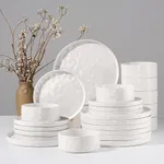 HaWare Dinnerware Sets, 24-Piece Pl