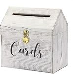 SUMNACON Wood Wedding Card Box with