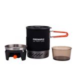Fire-Maple "X1" Backpacking and Camping Stove Gas System | Outdoor Propane Cooking Gear | Portable Pot/Jet Burner Set | Ideal for Hiking, Trekking, Fishing, Outdoors (Black)