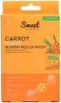 Sweet Chef Carrot Ginger Rescue Blemish Patches - Hydrocolloid Bandages Spot Treatment - 4 Different Shape and Size Pimple Patches with Resurfacing Carrot & Brightening Ginger (36 Patches)