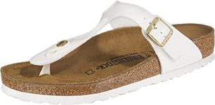 Birkenstock GIZEH Birko-Flor, Women's Sandals, Ivory (Graceful Pearl White/Antique Lace), 3.5 UK (36 EU)