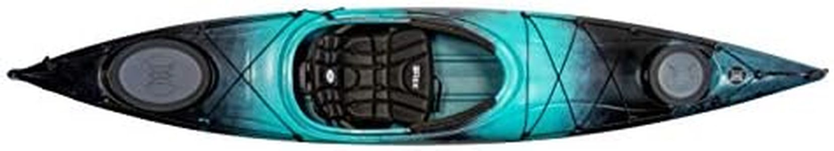 Perception Kayaks Carolina 12 | Sit Inside Touring Kayak | Large Front and Rear Storage | 12' | Dapper