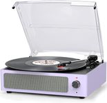 Record Player for Vinyl All-in-one 