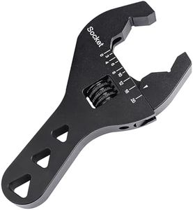 EVIL ENERGY AN Fitting Wrench, 3AN-20AN Adjustable AN Wrench Aluminum Hose Fitting Tool 6 Inch
