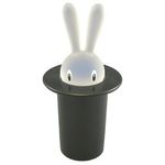 Alessi | Magic Bunny ASG16 B - Design Toothpick Holder in Thermoplastic Resin, Black