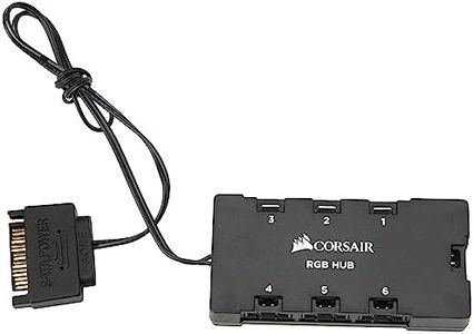 CORSAIR CO-8950020 RGB LED Fan Hub Controller - Black