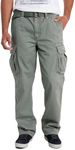 UNIONBAY mens Survivor Iv Relaxed Fit Cargo - Reg and Big Tall Sizes Casual Pants, Leaf, 42W x 30L US