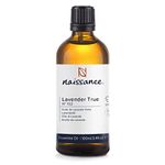 Naissance True Lavender Essential Oil (No. 102) 100ml - Pure, Natural, Cruelty Free, Vegan, Steam Distilled and Undiluted - Relaxing & Soothing - for Diffusers, Aromatherapy & Massage Blends