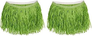 Beistle Adult Mini Green Hula Skirt Pack of 2