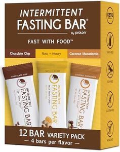 Prolon Fast Bars | Keto, Gluten Free, Dairy Free, Plant Based Protein, For Intermittent Fasting | Developed to Not Break a Fast | Variety Pack | Nuts & Honey, Chocolate Chip, Coconut Macadamia, 12 Ct