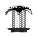 Uxoz Drain Hair Catcher, Bath Tub Drain Protector Hair Catcher/Strainer/Snare Stainless Steel,Match Drain Sizes from 1.25'' to 2''