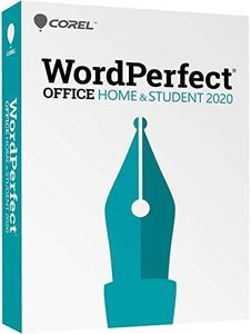 Corel WordPerfect Office 2020 Home & Student | Word Processor, Spreadsheets, Presentations | Newsletters, Labels, Envelopes, Reports, eBooks [PC Disc] [Old Version]