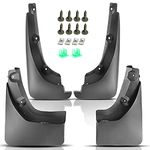 Set of 4 Mud Flaps Splash Guards for Toyota RAV4 2006-2012 with Factory Fender Flares