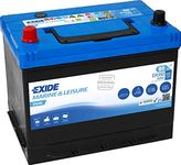 12V 80AH EXIDE ER350 Deep Cycle Leisure Marine Battery NCC VERIFIED MADE IN EU - Dual Purpose (Starting & Auxiliary) - 3 Years Warranty