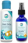 STREAM 2 SEA Mask Defog and Squalane Oil for for Moisturized Skin and Hair with Vitamin E - Natural Protection, Hydration, Clear Diving Vision for Goggles and Lenses Defog - Reef Safe, Paraben Free