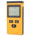 KATSU Digital Electromagnetic Radiation Detector, 2 in 1 Handheld LCD Display EMF Detector Dosimeter Tester Meter Counter for Testing Electric Field and Magnetic Field Radiation 312880