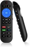 Programmed Remote for Roku Remote Replacement with Volume Key - All in One Remote Control for Roku Express 4K+, Premiere/+, Ultra, 1 2 3 4, and Vizio TV with Extra 9 Learning Keys(Not for Roku Stick)