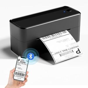 Phomemo Imprimante Thermique Bluetooth, 4 x 6 Imprimante d'étiquettes DHL Imprimante Etiquette Autocollante Bluetooth Label Printer pour Entreprises, Codes-Barres, Amazon,Etsy, DPD, UPS, Ebay&Shopify