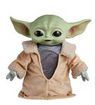 Mattel Star Wars Din Grogu Plush Toy, 11-inch Soft Doll with Hard Head & Bean-Filled Base, Inspired by Star Wars: The Mandalorian Season 3, HPG49