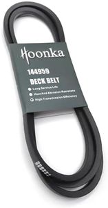 HOONKA 144959 532144959 Deck Belt fits Craftsman LT1000 LT2000 LT3000 42 inch Riding Mower for Husqvarna Sears AYP Poulan Lawn Mower Tractor (1/2" x 95") Repalces 138255 532138255 130801 160855