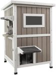 Gowoodhut Cat House Outdoor Cat She