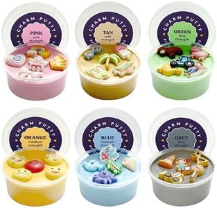 Special Supplies Sensory Therapy Putty for Kids and Adults with Cute Charms, Resistive Hand Exercise Stress Relief Therapy Putty