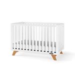 Forever Eclectic SOHO 4-in-1 Convertible Crib, White/Natural