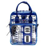 Star Wars Bag, Crossbody, Star Wars R2 D2 Droid Components, Vegan Leather, Clear, 11.5" x 8.0"